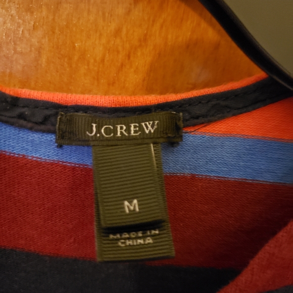 J. Crew Colorful striped long sleeve top - Picture 3 of 3